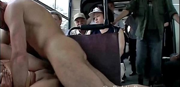 Nude girl sex in bus