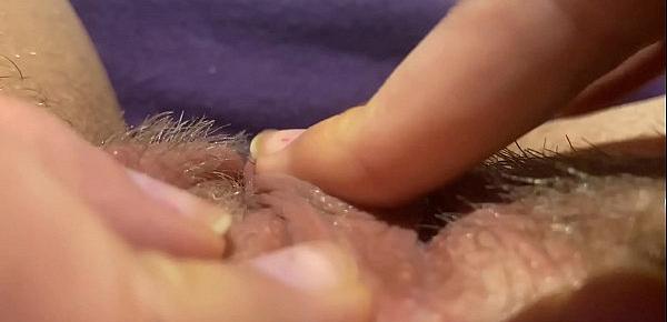 Hairy Teen Clit