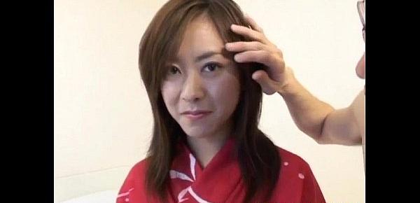 Miina Minamoto bloes hard before a good fuck