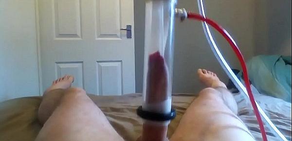 Homemade Cock Milking Machine