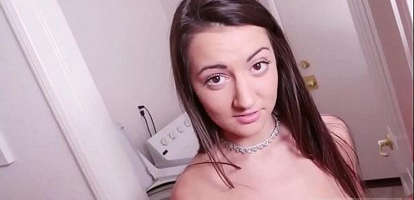 horny brunette handjob XXX Videos - watch and enjoy free horny ...