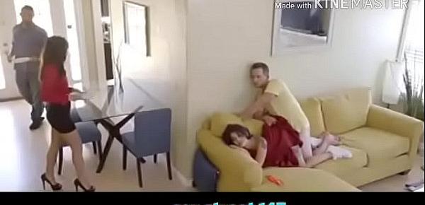 cute couple fucking on daybed oh you came inside me