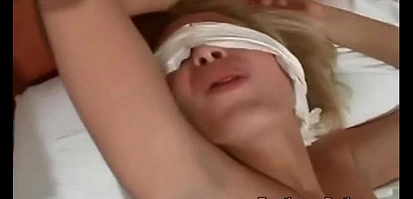 blindfolded tricked wife surprise switch XXX Videos photo picture